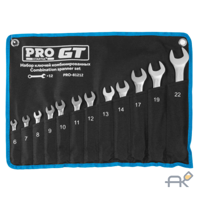 Набор ключей комбинир. 6-22мм 12шт PRO STARTUL GT (PRO-81212) (полотно) (PRO-81212)